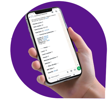 Notificação semanal via WhatsApp - LoveWeb